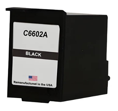 HP C6602A Black Compatible Ink Cartridges